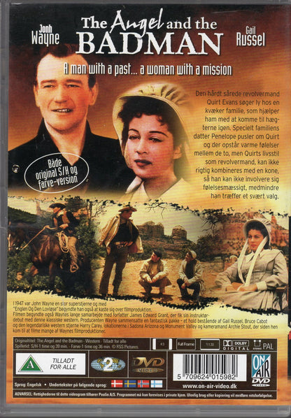 Angel and the Badman - Enkeli ja lainsuojaton (1947) DVD KÄYTETTY