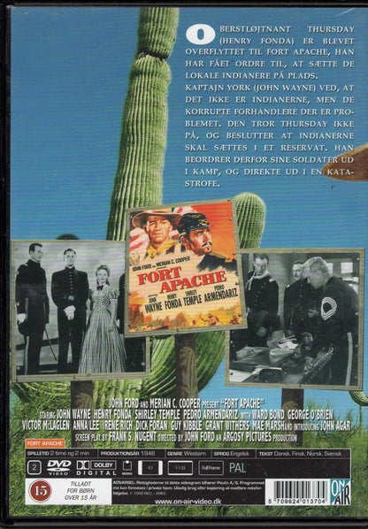 Fort Apache - Apassilinnake (1948) DVD KÄYTETTY