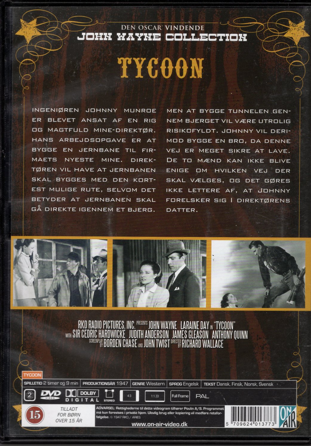 Tycoon (1947) DVD KÄYTETTY