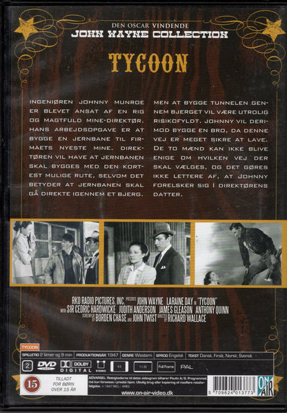 Tycoon (1947) DVD KÄYTETTY