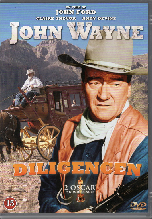 Stagecoach - Hyökkäys erämaassa (1939) DVD KÄYTETTY