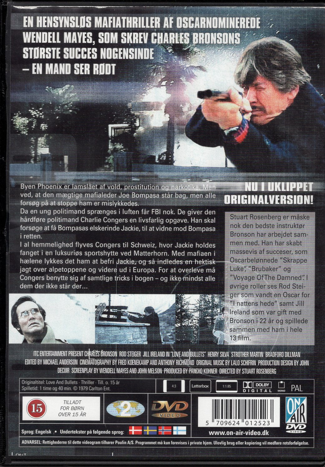 Love and Bullets – Hänet täytyy tappaa! DVD KÄYTETTY