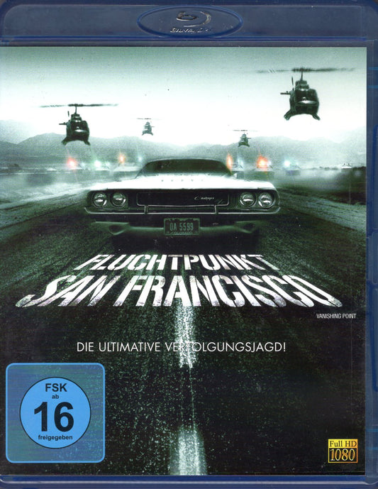 Vanishing Point - Nasta laudassa (USA 1971) BD KÄYTETTY