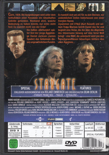 Stargate - Director's Cut (1994) DVD KÄYTETTY