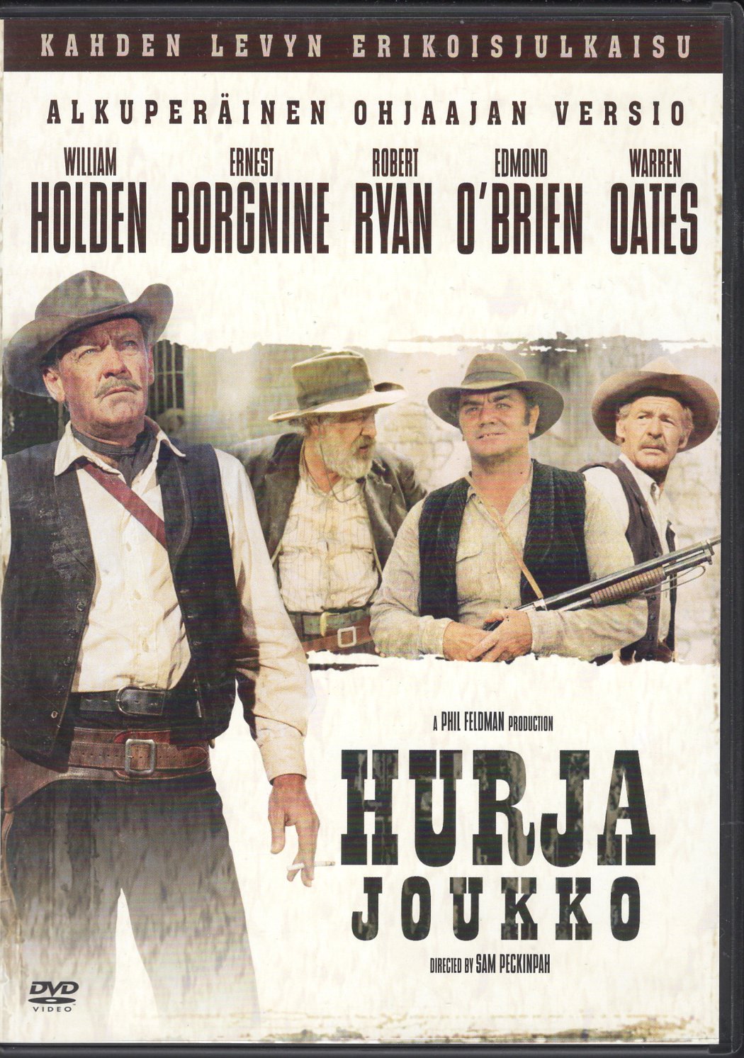Wild Bunch – Hurja joukko (USA 1969) DVD KÄYTETTY