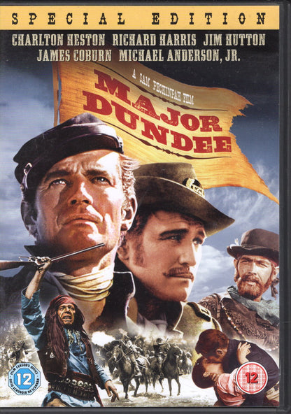 Major Dundee – Majuri Dundee (USA 1964) DVD KÄYTETTY