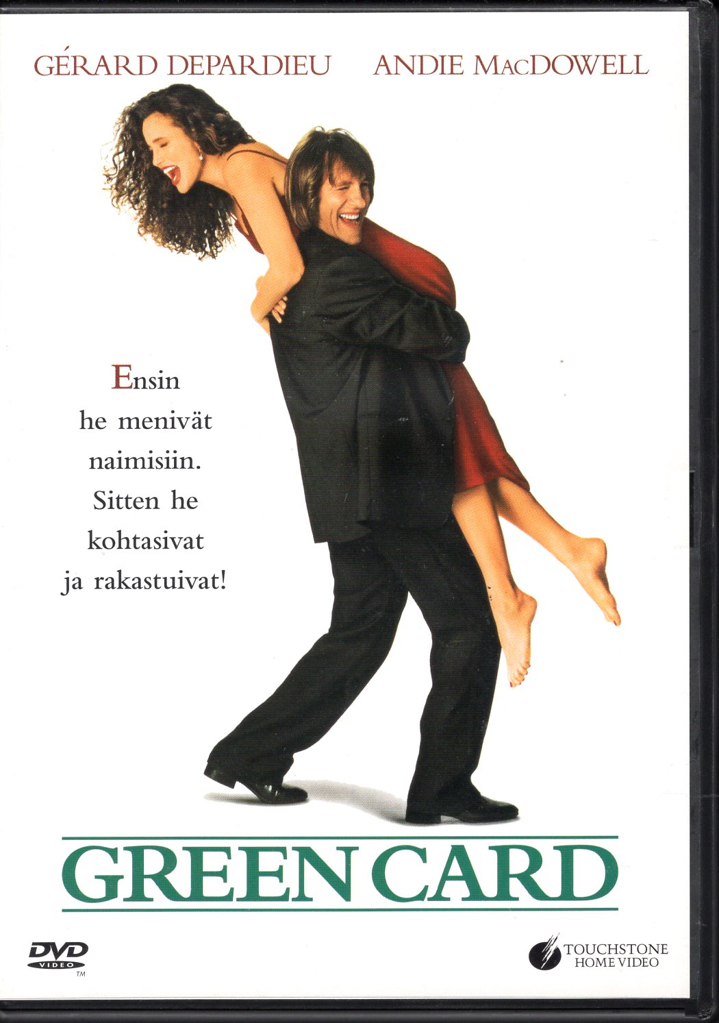 Green Card (1990) DVD KÄYTETTY