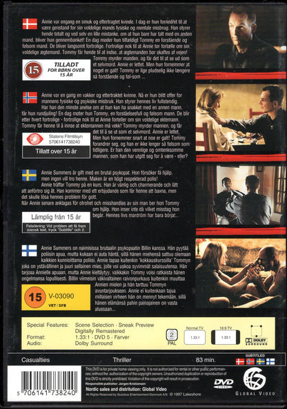 Casualties (1997) DVD KÄYTETTY