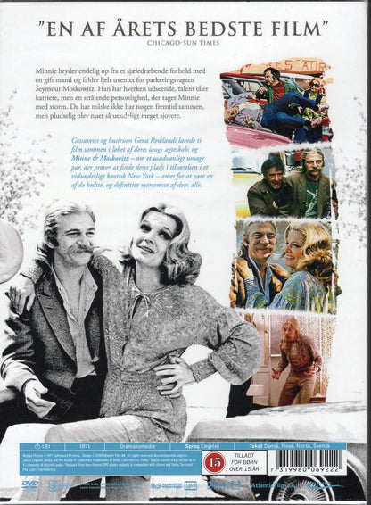 Minnie & Moskowitz (1971) DVD