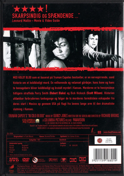 In Cold Blood - Kylmäverisesti (1967) DVD KÄYTETTY