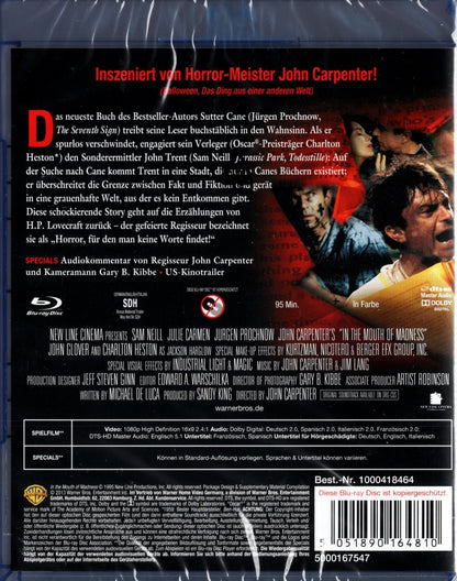 In the Mouth of Madness (USA 1994) BD