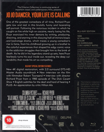 Jo Jo Dancer, Your Life Is Calling (USA 1986) BD