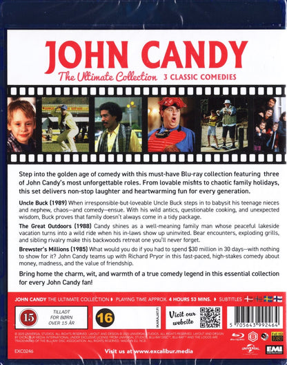 John Candy The Ultimate Collection – 3 Classic Comedies BLU-RAY