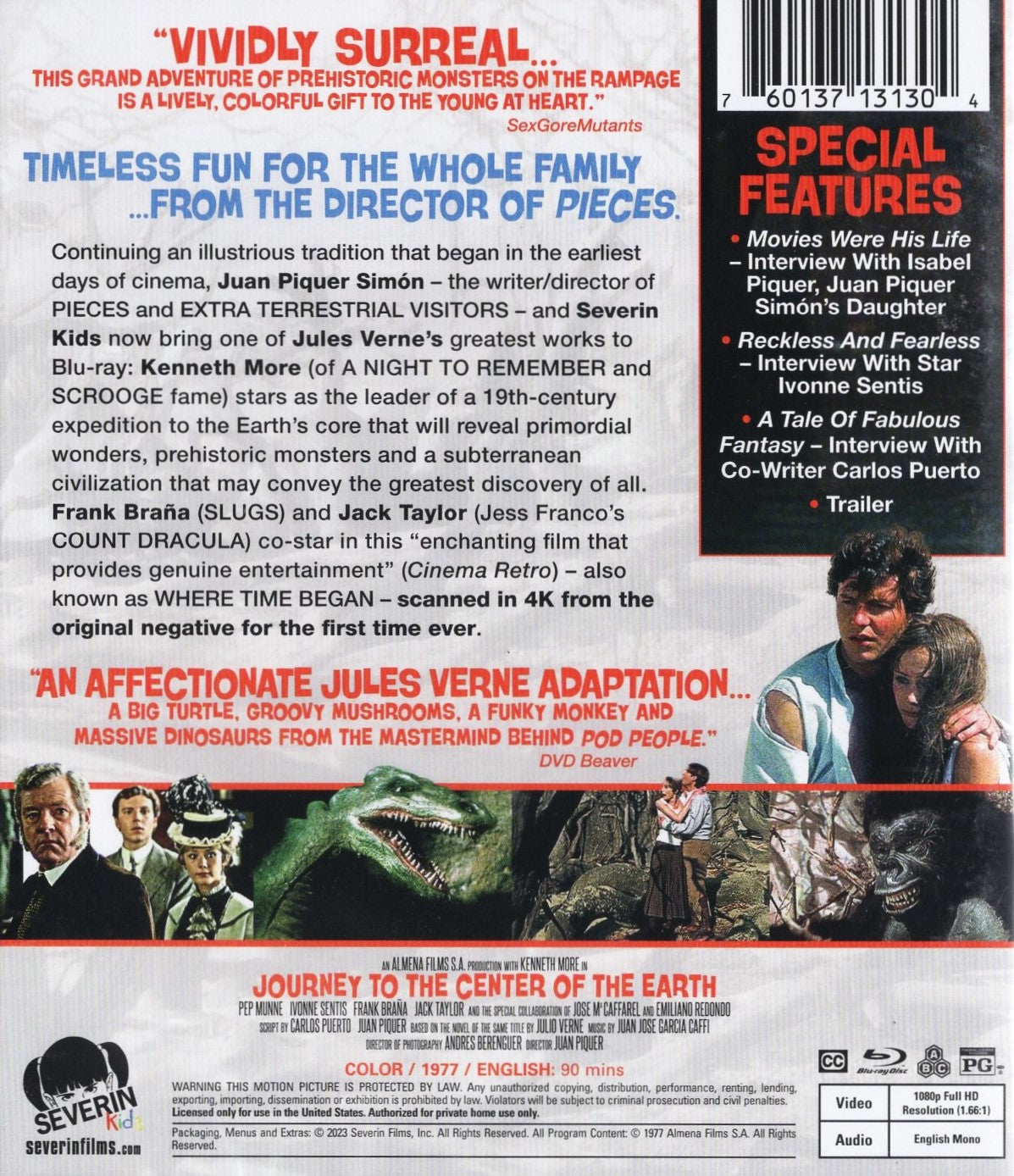 Journey to the Center of the Earth (Espanja 1977) BD