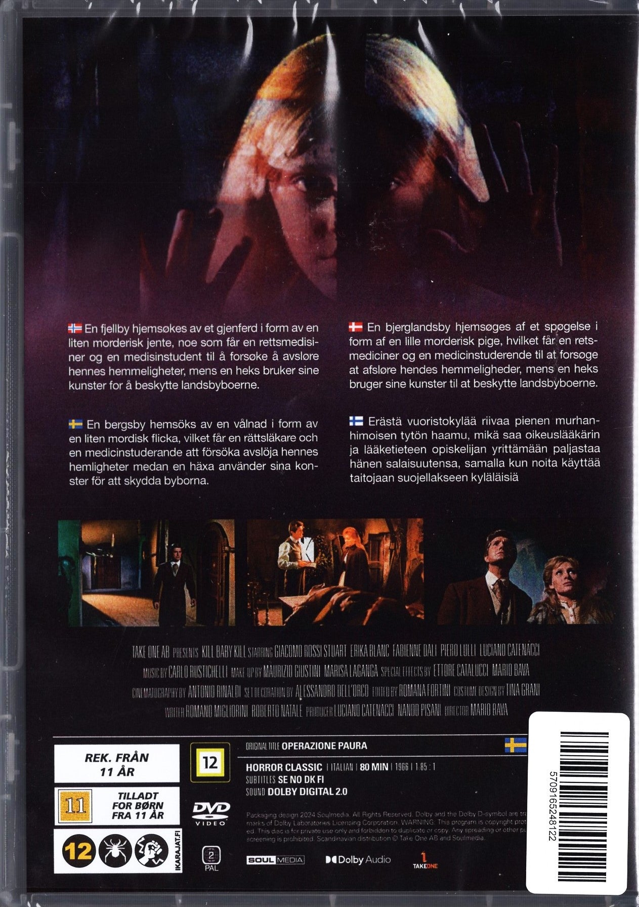 Kill Baby Kill (1966) DVD