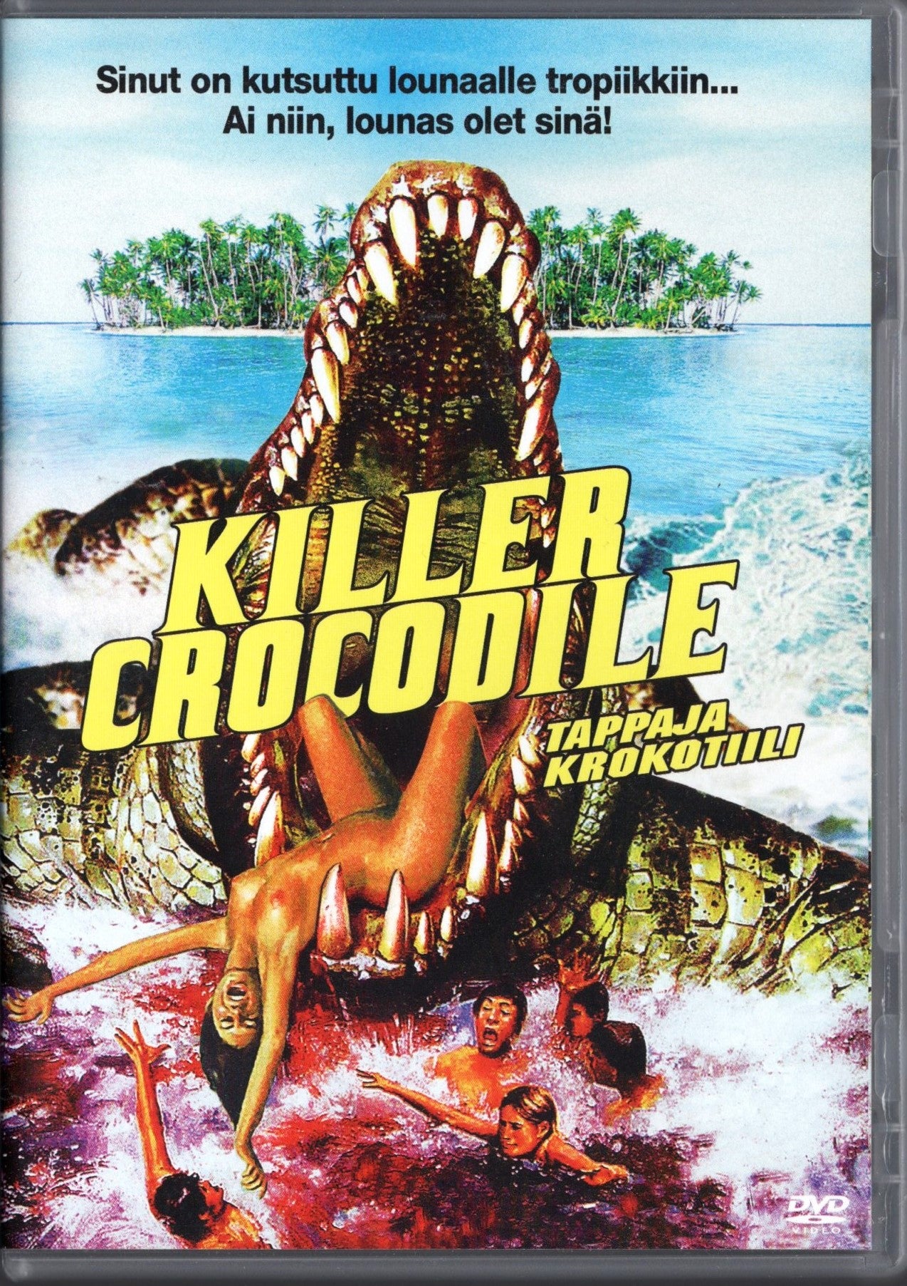 Killer Crocodile (Italia 1989) DVD KÄYTETTY
