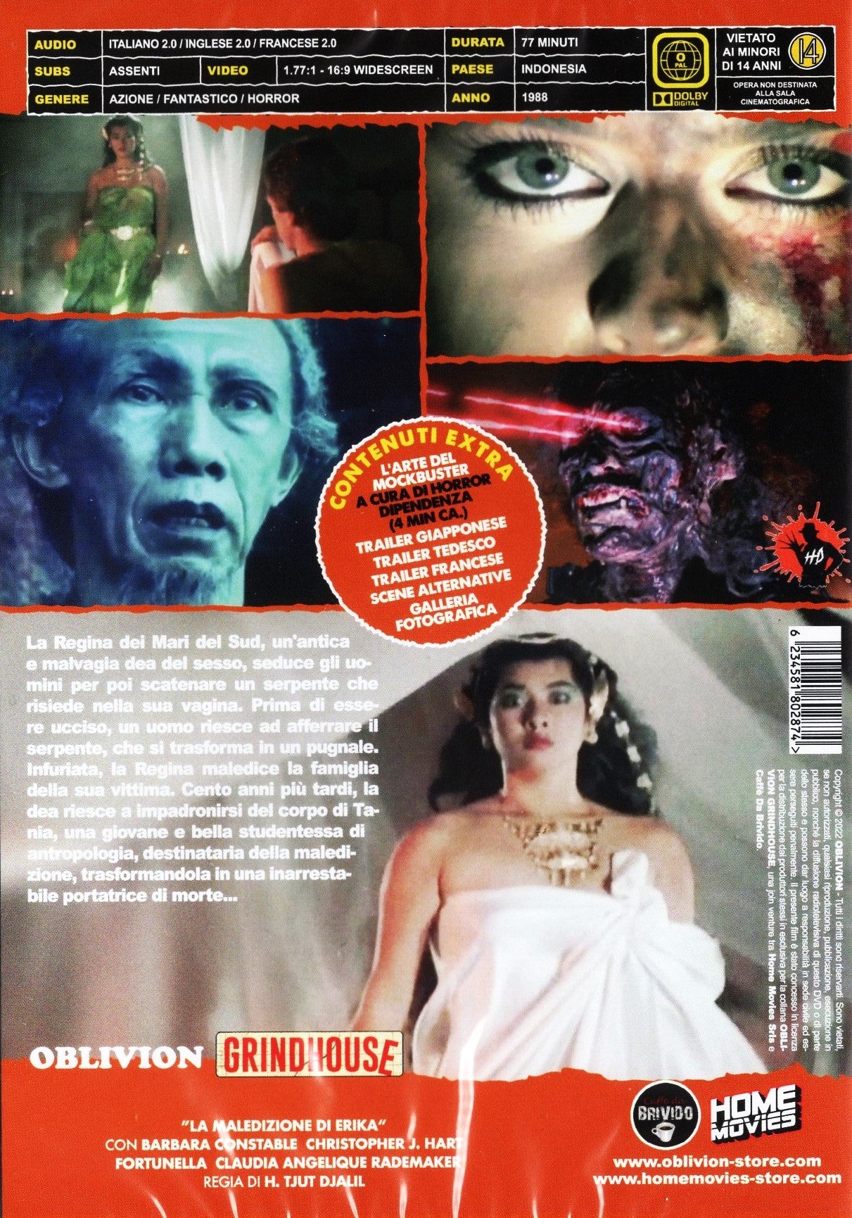 Lady Terminator (Indonesia 1988) DVD