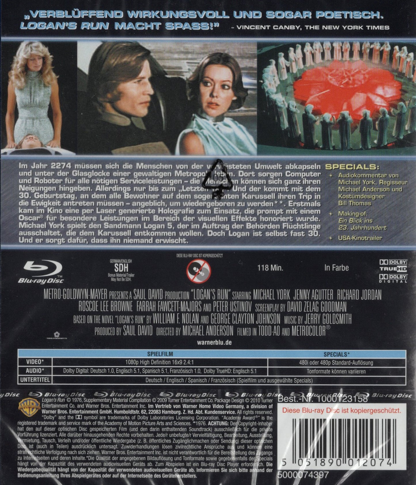 Logan’s Run (USA 1976) BD