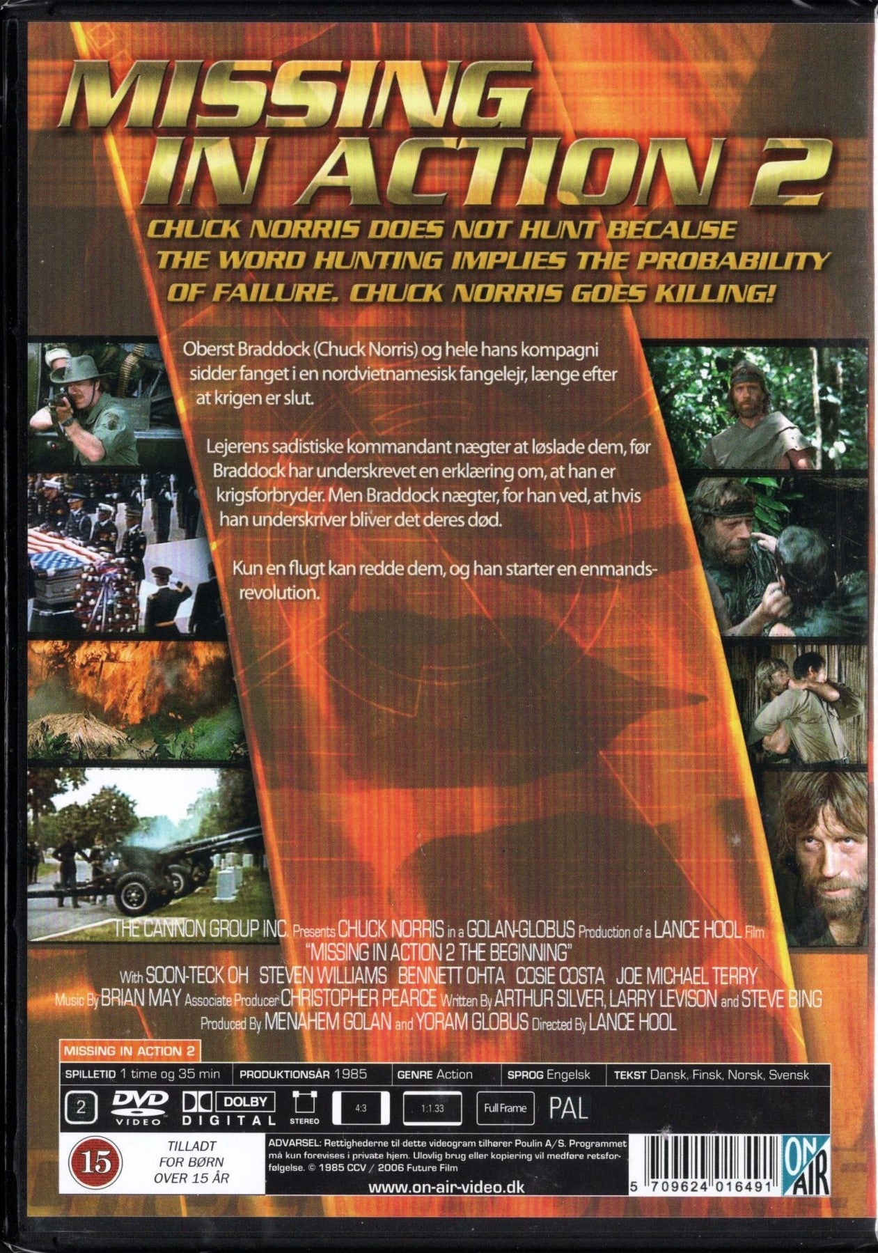 Missing In Action 1-3 Box - DVD KÄYTETTY