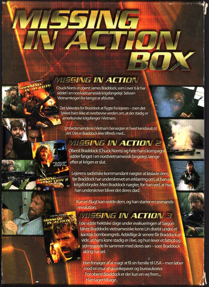Missing In Action 1-3 Box - DVD KÄYTETTY