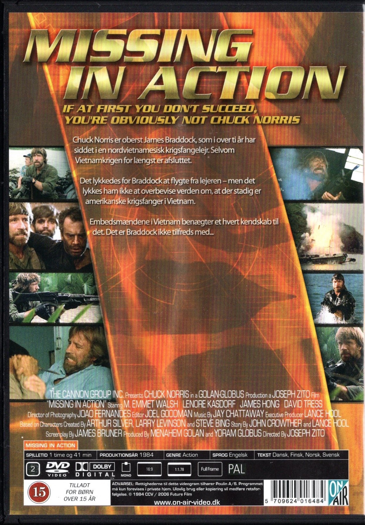 Missing In Action 1-3 Box - DVD KÄYTETTY