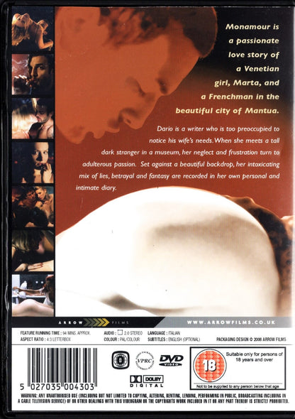Mon Amour (Italia 2005) DVD KÄYTETTY