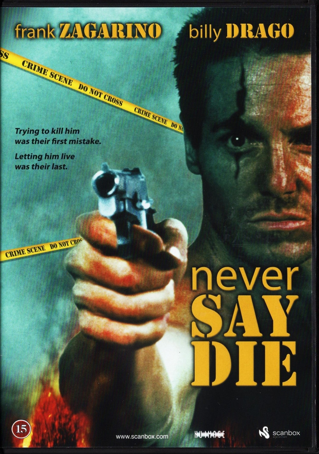 Never Say Die (USA 1994) DVD KÄYTETTY