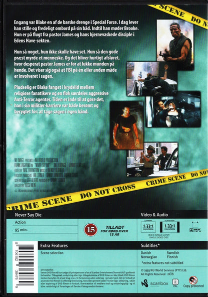 Never Say Die (USA 1994) DVD KÄYTETTY