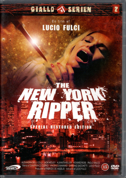 New York Ripper (Italia 1982) DVD KÄYTETTY