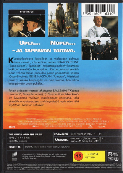 Quick and the Dead - Nopeat ja kuolleet (1995) DVD KÄYTETTY