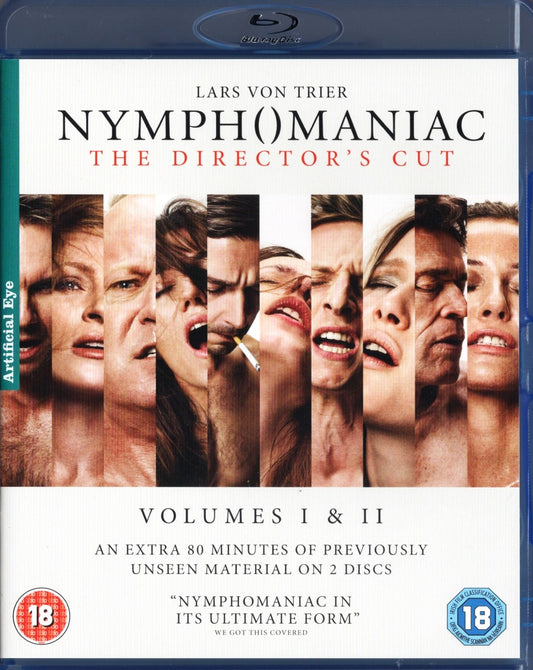 Nymphomaniac I & II – leikkaamaton ohjaajan versio (2013) BD