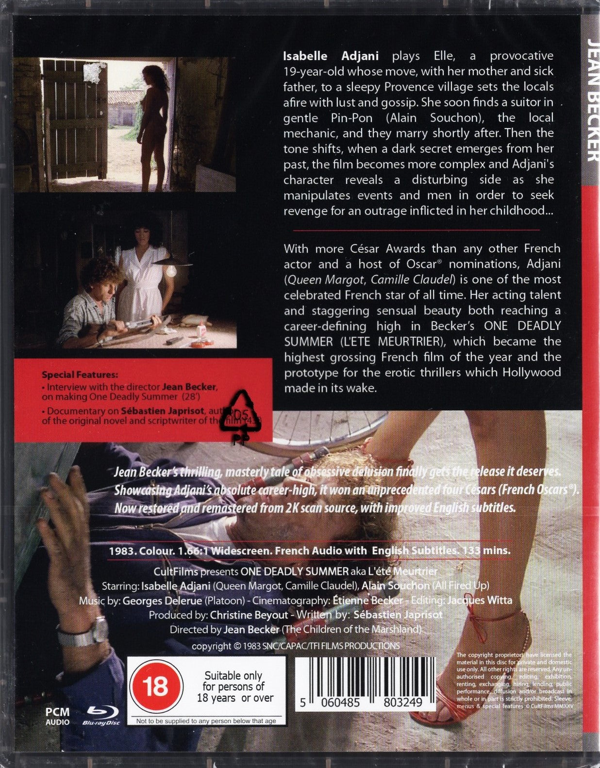 One Deadly Summer – L’Été Meurtrier (Ranska 1983) BD