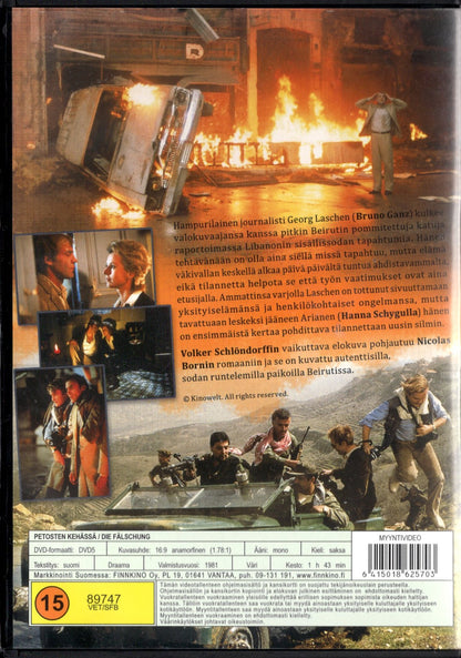 Die Fälschung – Petosten kehässä (Saksa 1981) DVD KÄYTETTY