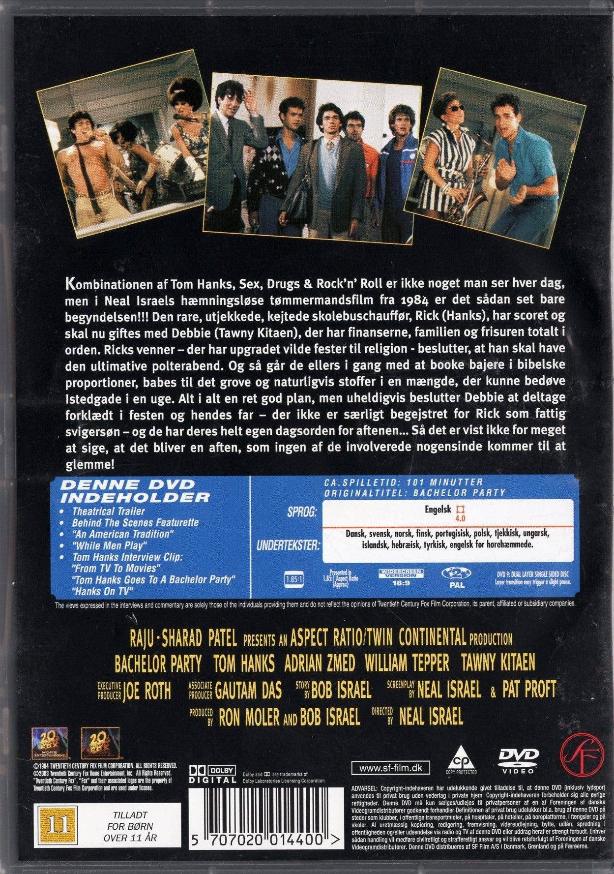 Bachelor Party - Polttarit (1984) DVD KÄYTETTY