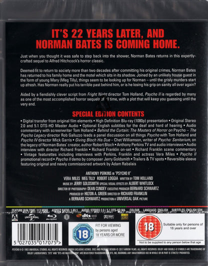 Psycho II (USA 1983) BD