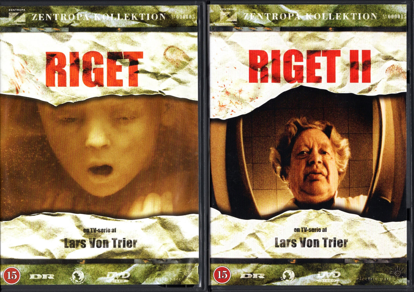 Riget 1 & 2 - Valtakunta (Tanska 1994 & 1997) DVD KÄYTETTY