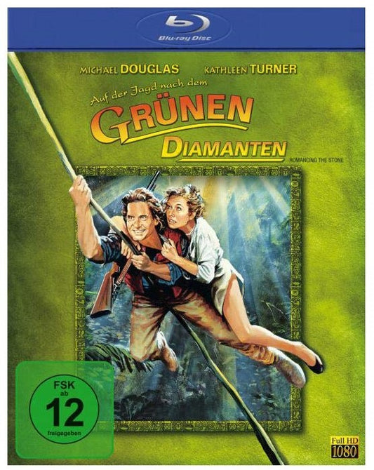 Romancing the Stone - Vihreän timantin metsästys (USA 1984) BD