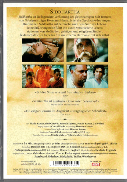 Siddhartha (Intia/USA 1972) DVD KÄYTETTY