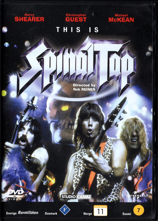 This Is Spinal Tap (USA 1984) DVD KÄYTETTY