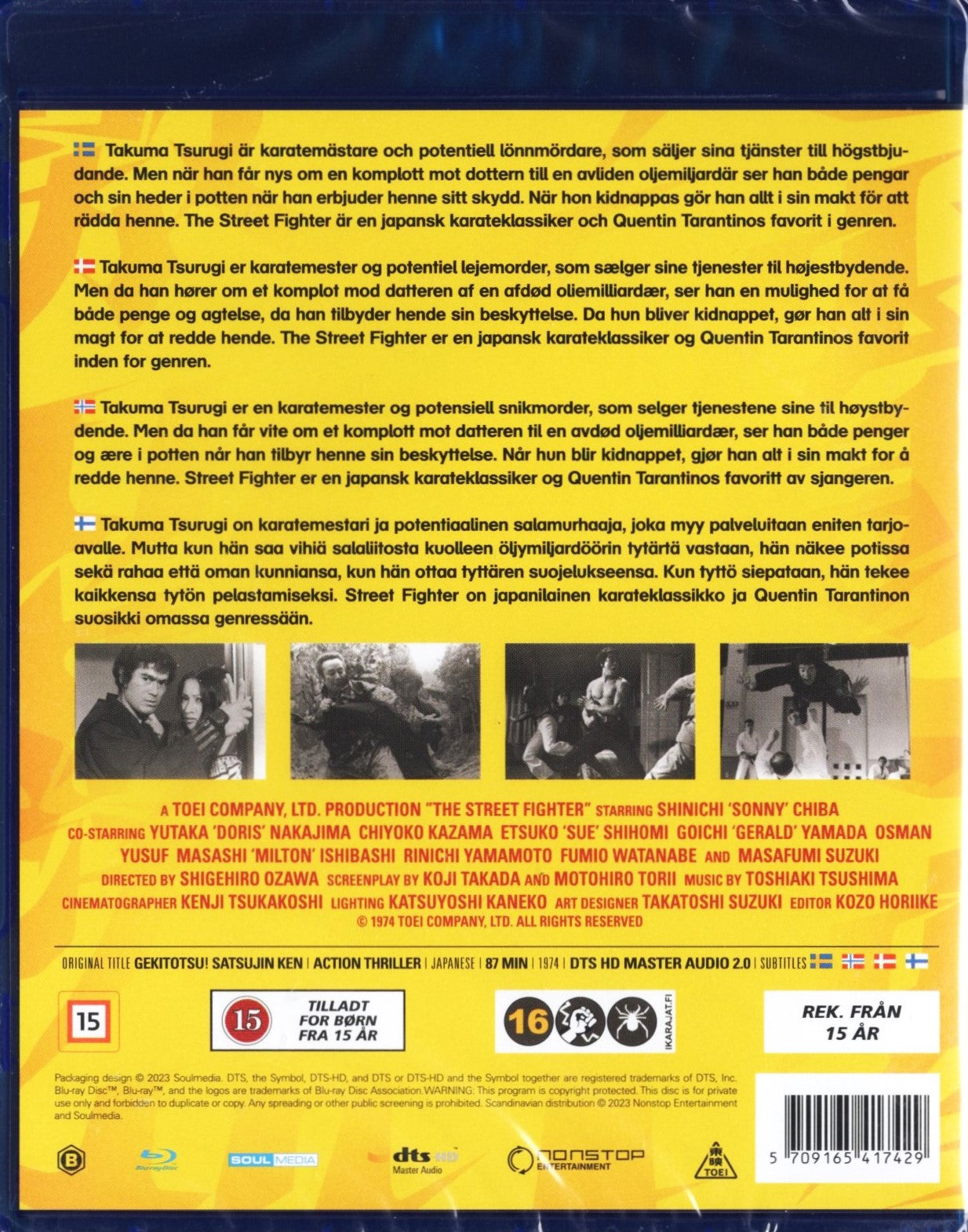 Street Fighter (Japani 1974) BD