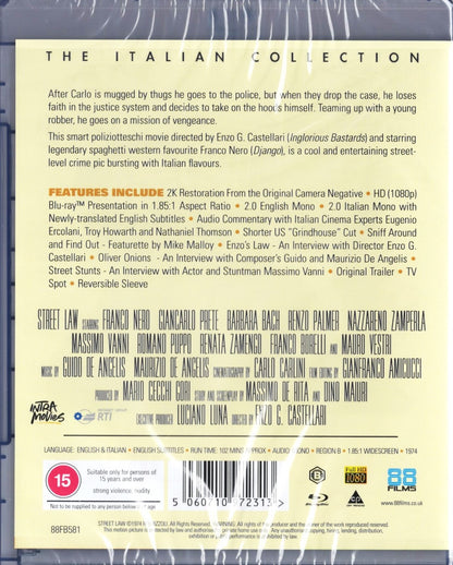 Street Law (Italia 1974) BD