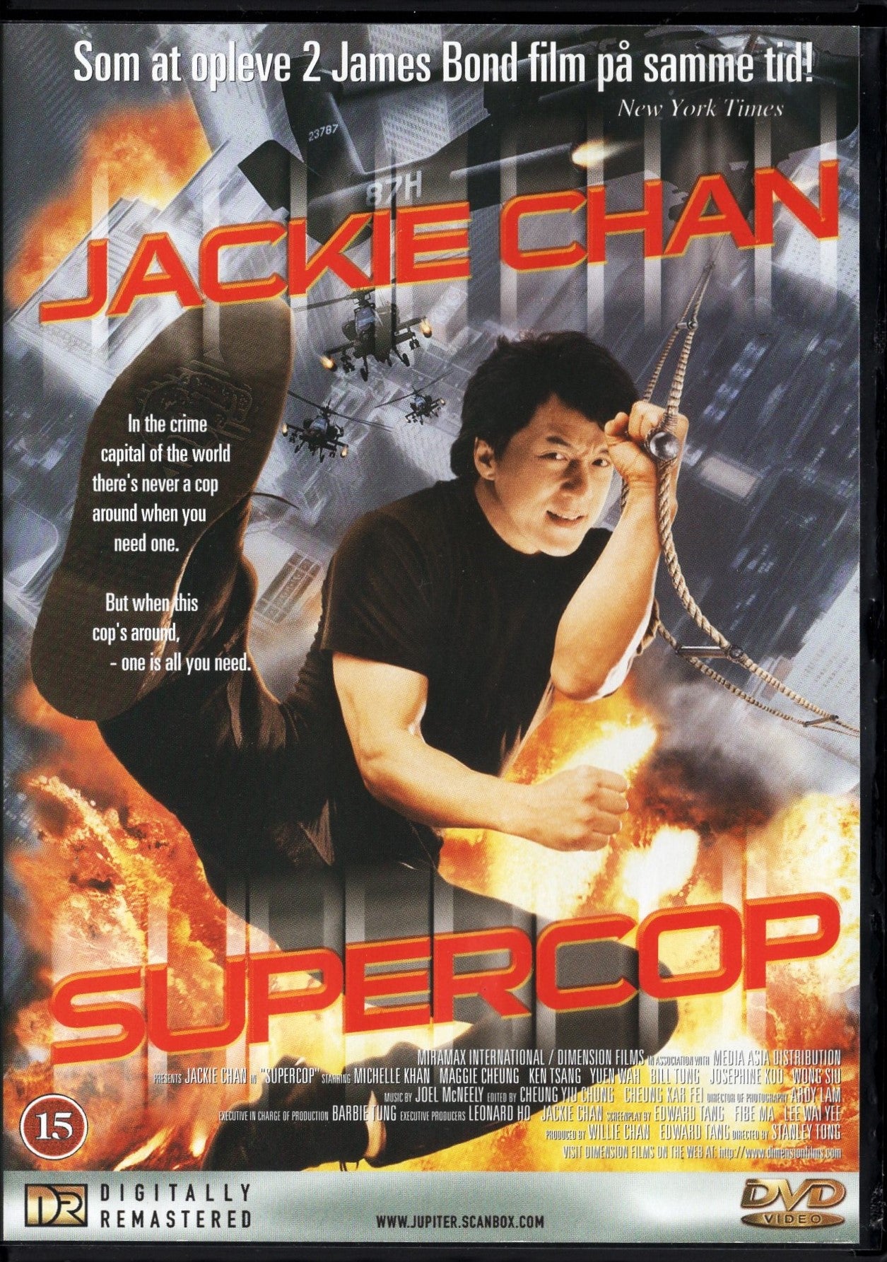 Supercop – AKA Police Story 3 (Hongkong 1992) DVD KÄYTETTY