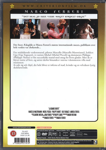 La grande bouffe - Suuri pamaus (1973) DVD KÄYTETTY