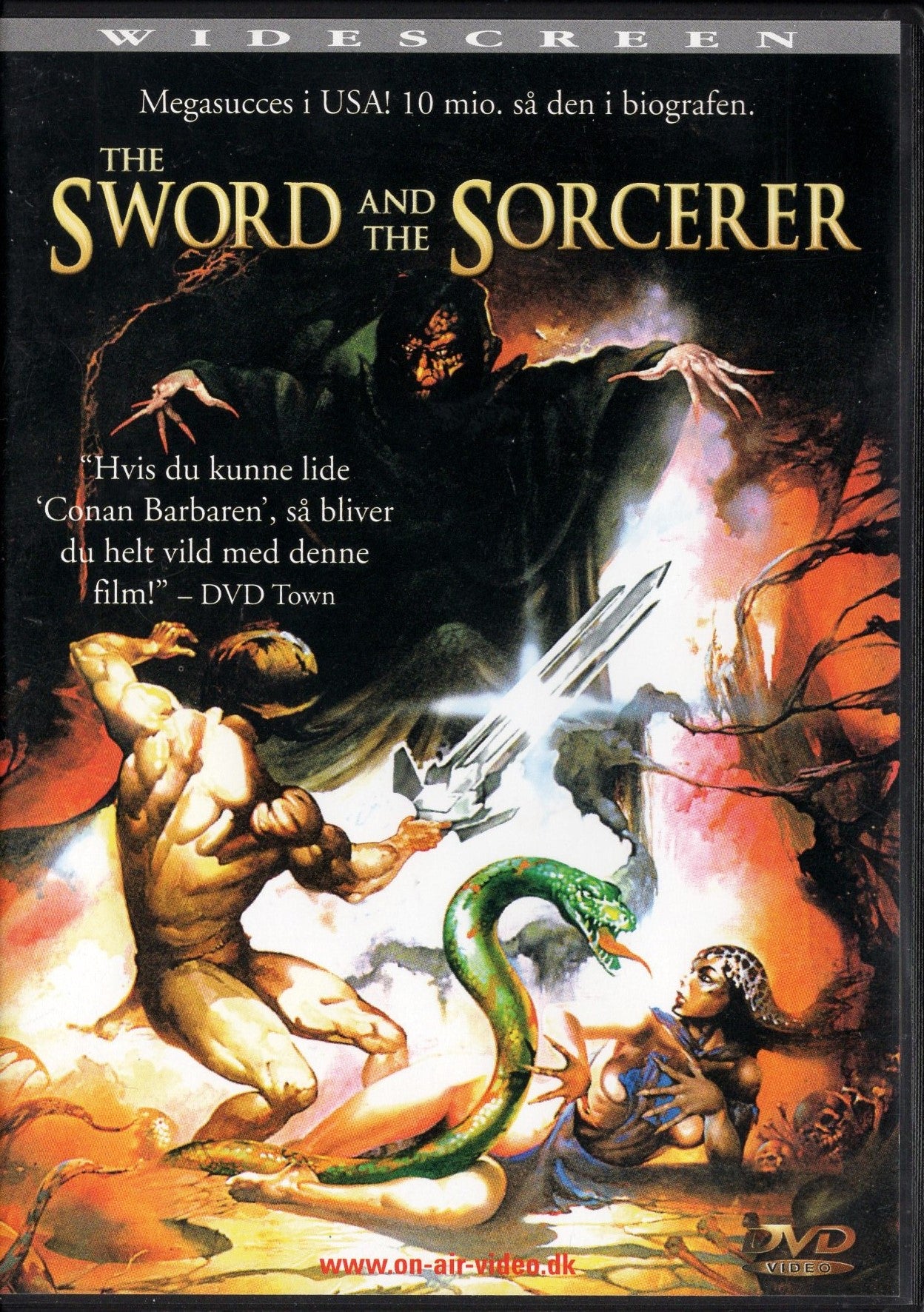 Sword and the Sorcerer – Julma miekka (1982) DVD KÄYTETTY