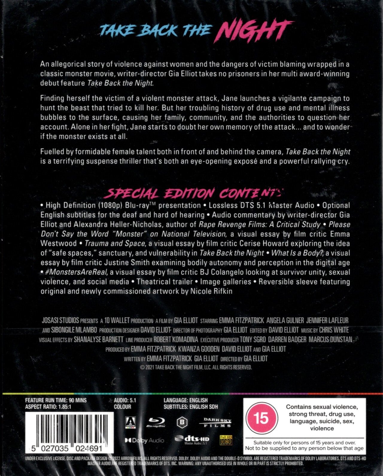 Take Back the Night (USA 2021) BD