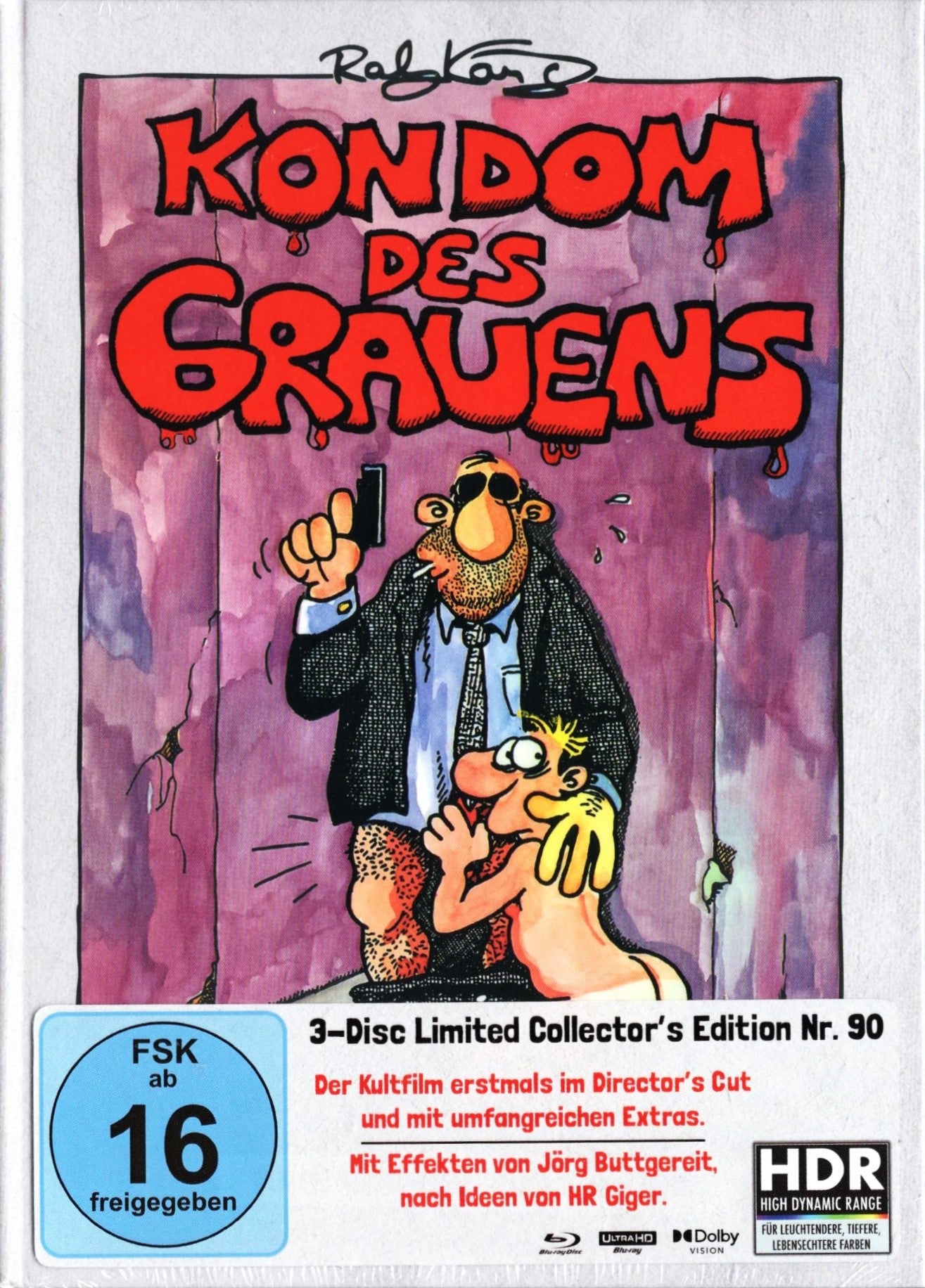 Killer Condom - Das Kondom des Grauens (Saksa 1988) 4K UHD & 2 x BD