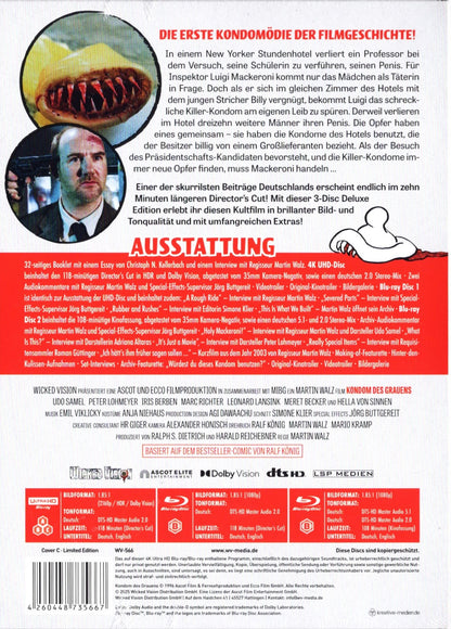 Killer Condom - Das Kondom des Grauens (Saksa 1988) 4K UHD & 2 x BD