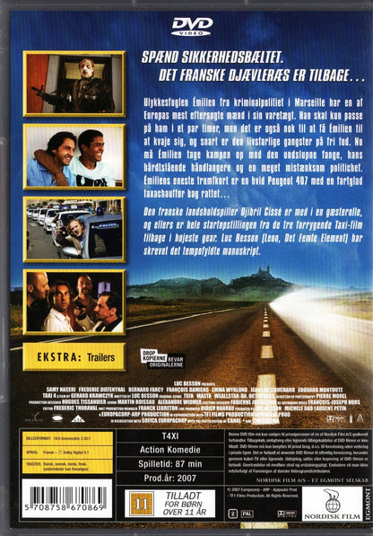Taxi 4 (Ranska 2007) DVD KÄYTETTY