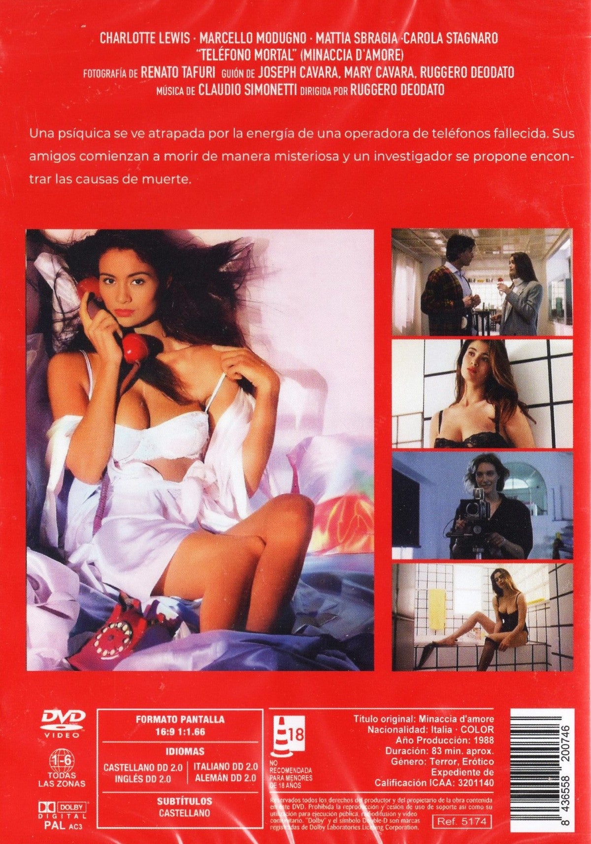 Dial: Help - Minaccia d’amore (Italia 1988) DVD
