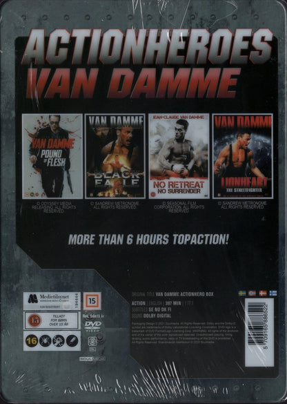 Van Damme Actionhero Box - DVD